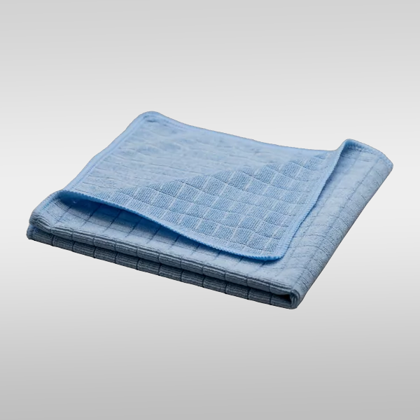 Microfaser Gittertuch - blau (40x40cm)