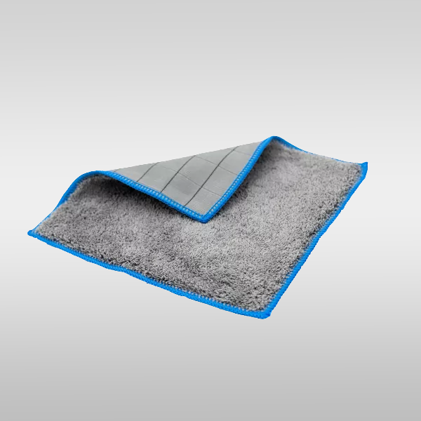 Carbonfaser Double Pflegetuch - Blau (50x42cm)